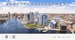 Desktop Screenshot of beattydevelopment.com